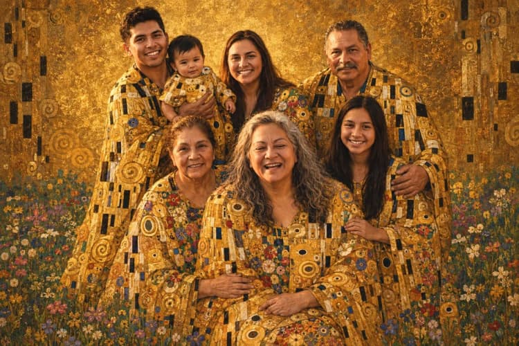 Gold, After Klimt